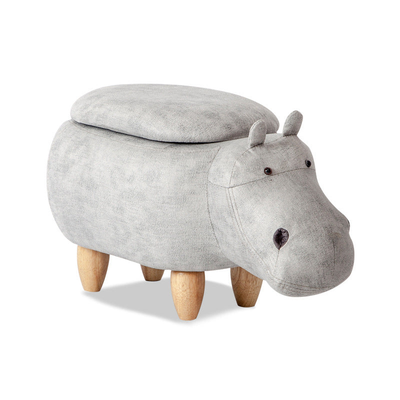 Creative Calf Cartoon Animal Stool At The Door Of Household